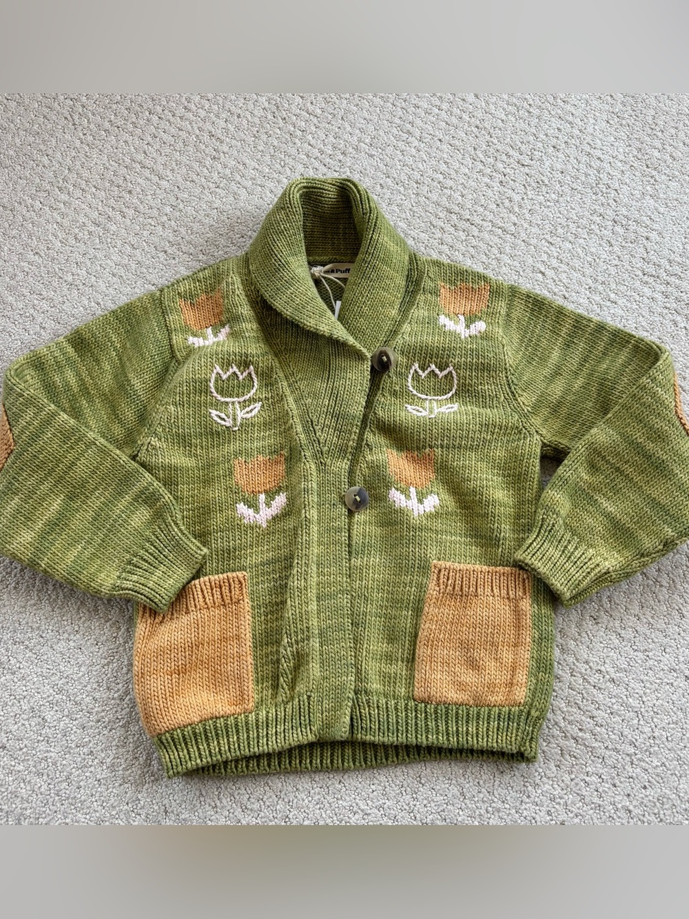 Misha & puff Willow Inga Cardigan with flowers